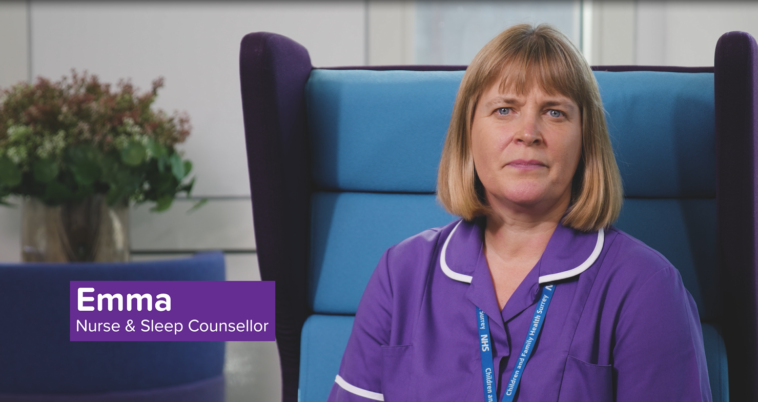 Presenter from video