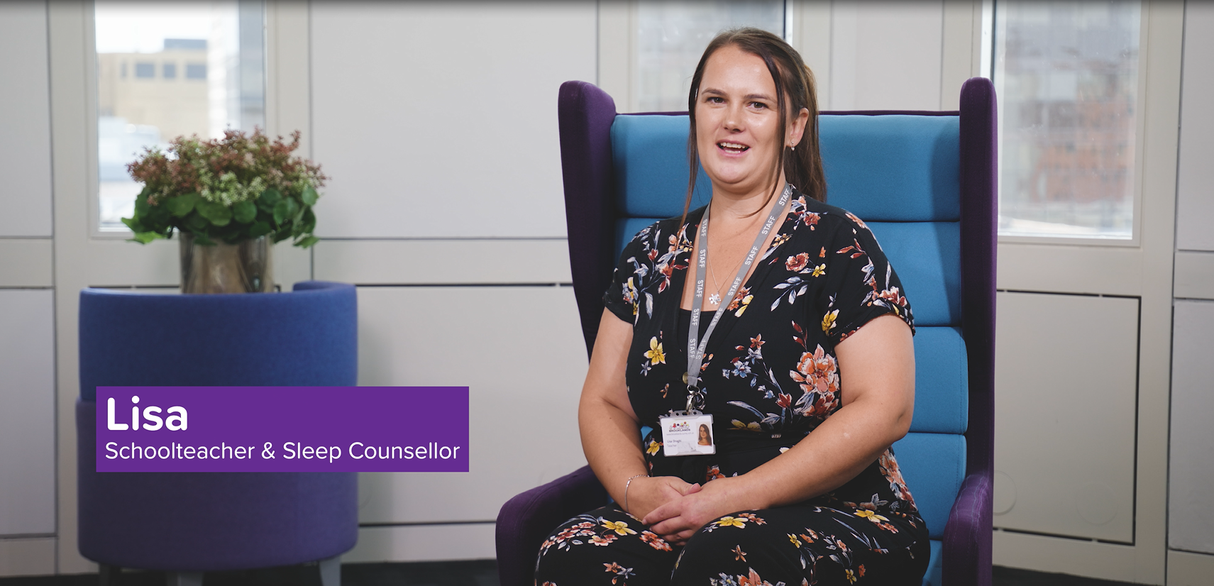 Presenter from video