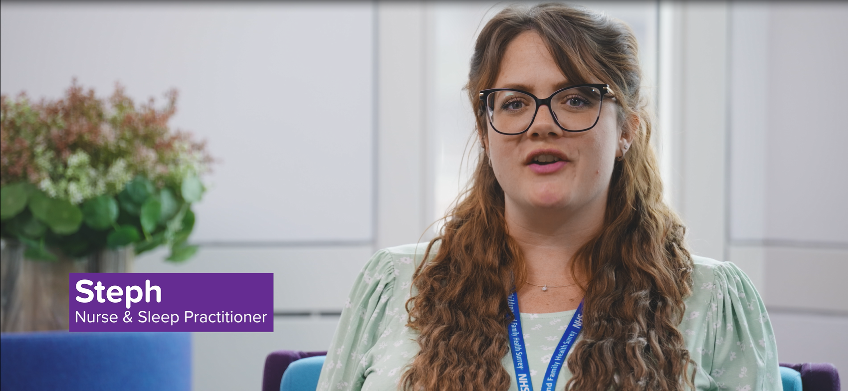 Presenter from video